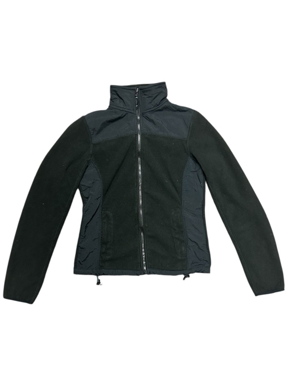 Aeropostale Black Zip-Up Jacket XS